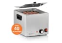 Mahlzeit Speisenwärmer Edelstahl 1200 W 6 Liter Silber Bild 2