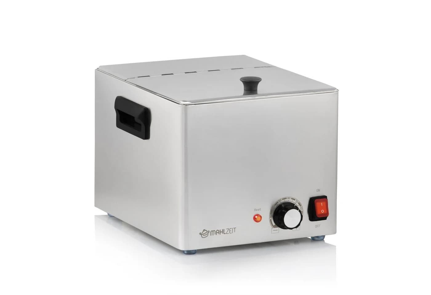 Mahlzeit Speisenwärmer Edelstahl 1200 W 6 Liter Silber - Bild 4