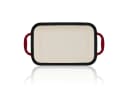 Mahlzeit Bräter Gusseisen 4,8L emailliert mit Deckel Dark Cherry Bild 4