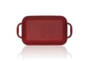 Mahlzeit Bräter Gusseisen 4,8L emailliert mit Deckel Dark Cherry Bild 5