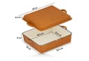 Mahlzeit Bräter Gusseisen emailliert 10,5 L Sunny Orange 2in1 mit Grillpfanne Bild 3