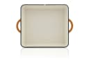 Mahlzeit Bräter Gusseisen emailliert 10,5 L Sunny Orange 2in1 mit Grillpfanne Bild 4