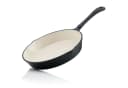 Mahlzeit Bratpfanne Gusseisen emailliert 24cm Blue Berry Bild 2