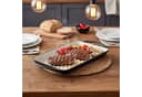 Mahlzeit Grillplatte Gusseisen Emailliert 2 Griffe Blue Berry Bild 1