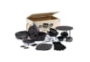 BBQ-Toro Dutch Oven Set 19-tlg. Gusseisen Preseasoned mit Holzkiste Bild 2