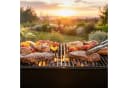 BBQ-Toro Gusseisen Grillrost Set 2-tlg. Emailliert Schwarz Bild 1
