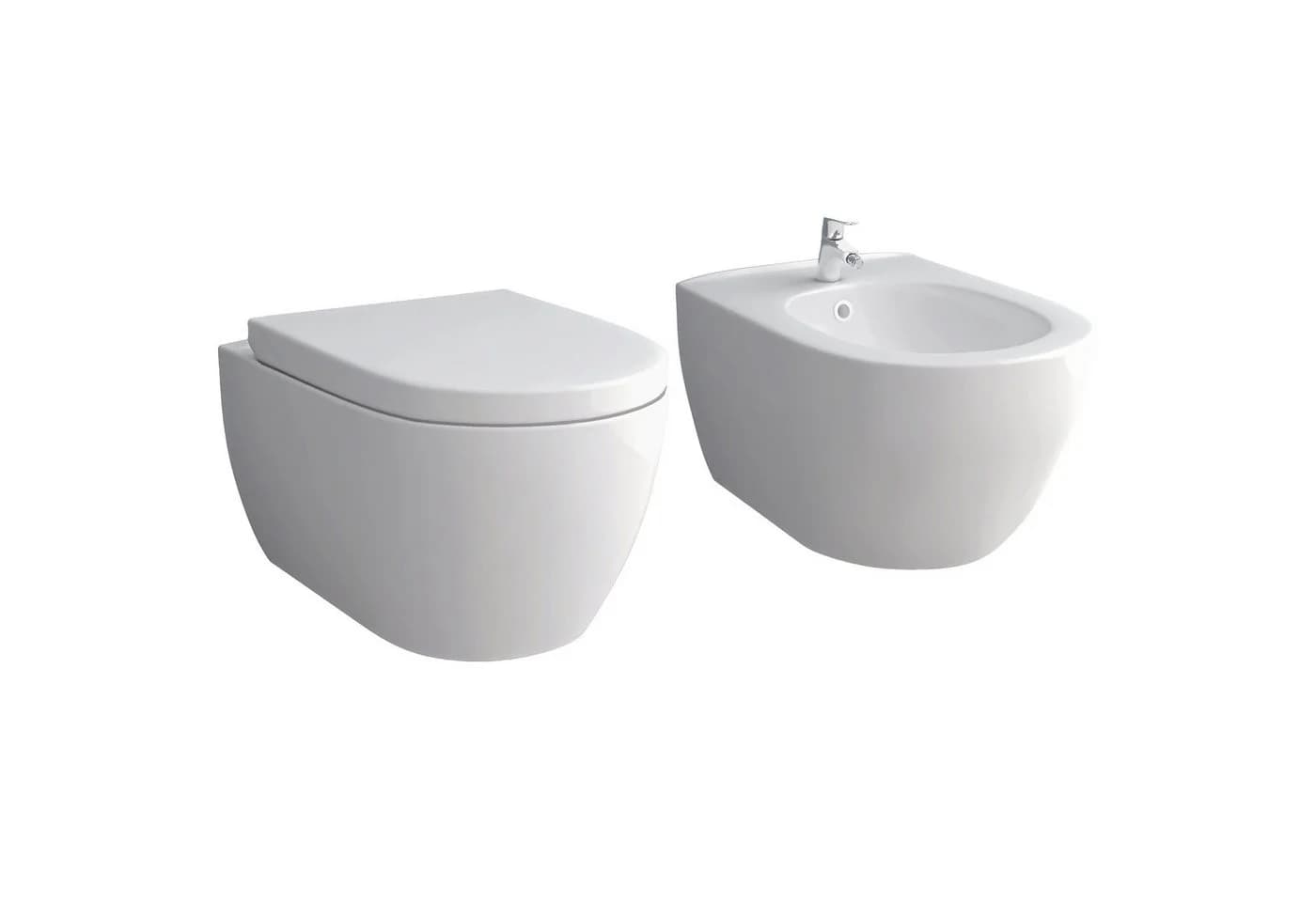 Alpenberger Bidet Komplet Set mit Hänge WC Spülrandlos - Bild 2