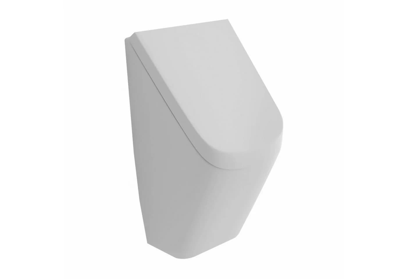 Vitra Urinal Pisoir Komplettset mit Deckel und Absaug-Siphon - Weiß - Bild 2