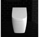 Vitra Urinal Pisoir Komplettset mit Deckel und Absaug-Siphon - Weiß Bild 4