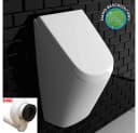 Vitra Urinal Pisoir Komplettset mit Deckel und Absaug-Siphon - Weiß Bild 5