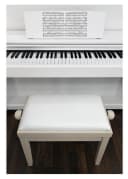 Classic Cantabile Klavierbank DP Pianobank Höhenverstellbar 47-56 cm Bild 4