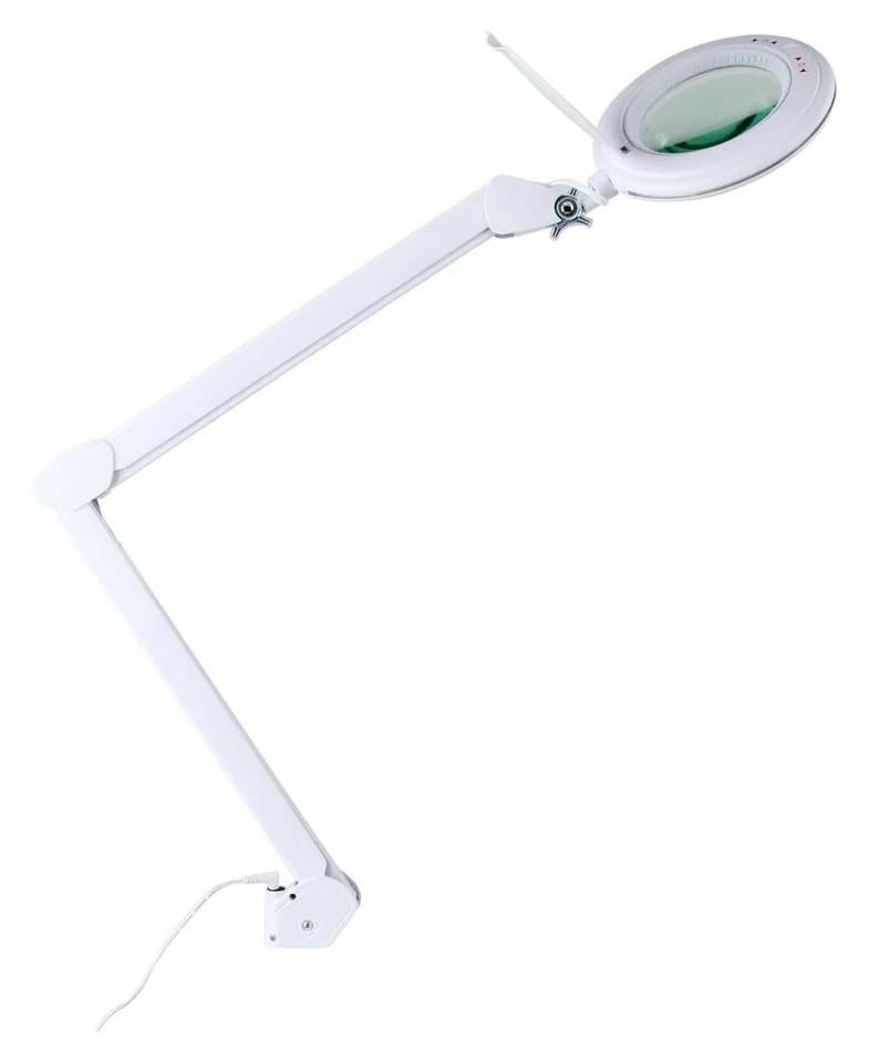 Showlite Lupenlampe LL-6095D-Pro LED mit 3/5 Dioptrien und Rollenstativ