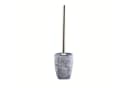 MSV Badaccessoires-Set CARRARE 4-tlg. Keramik Blau-Grau Bild 1