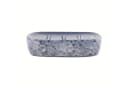 MSV Badaccessoires-Set CARRARE 4-tlg. Keramik Blau-Grau Bild 5