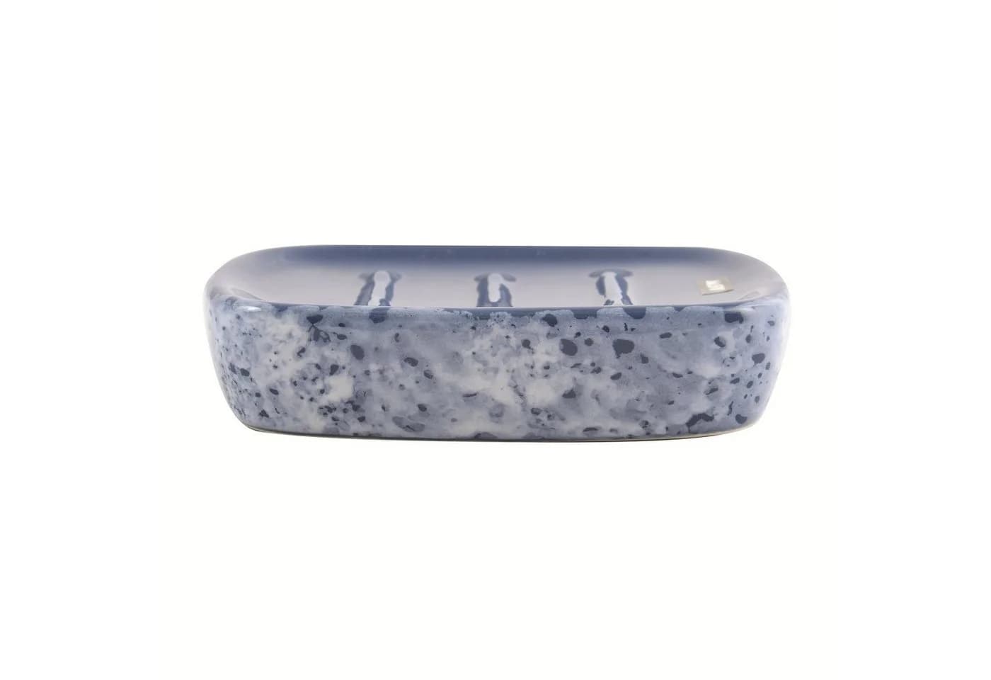 MSV Badaccessoires-Set CARRARE 4-tlg. Keramik Blau-Grau - Bild 5