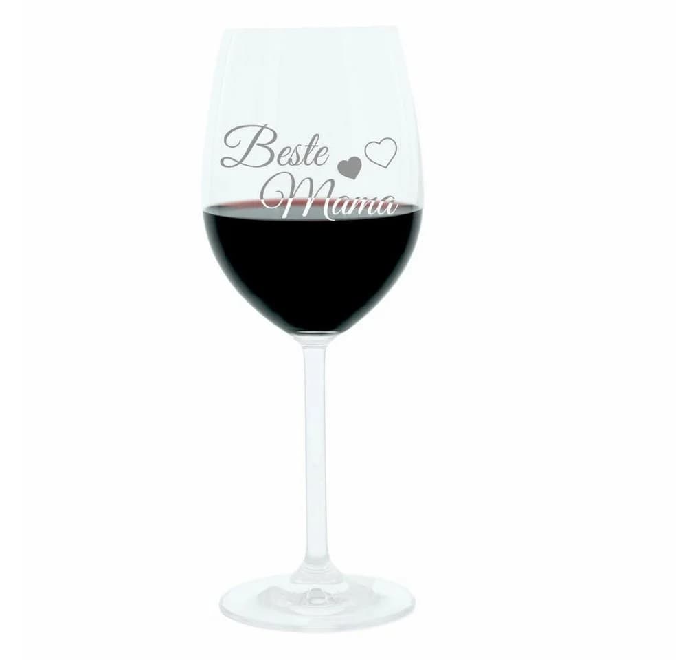 LEONARDO Weinglas Beste Mama Lasergravur Glas Transparent - Bild 3