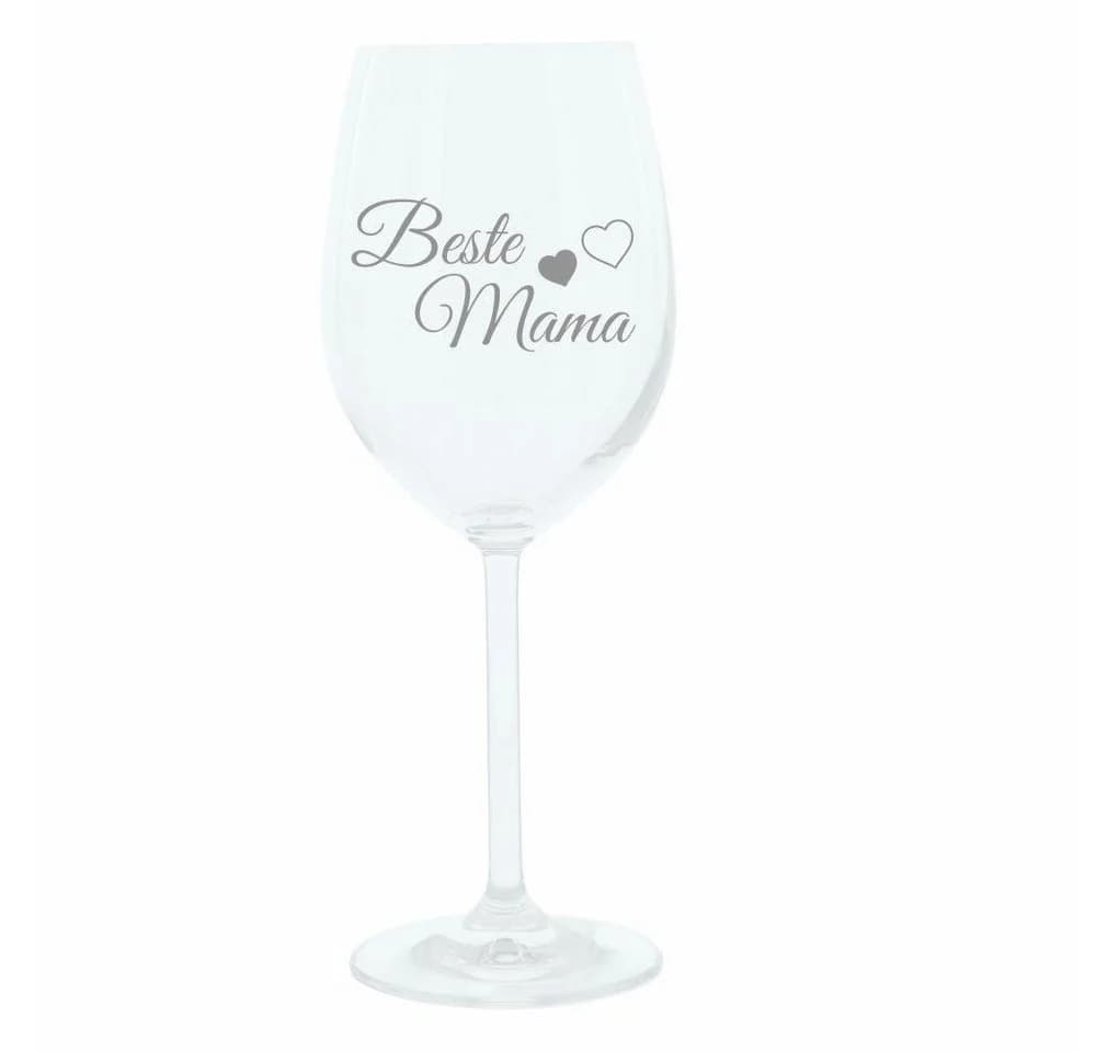 LEONARDO Weinglas Beste Mama Lasergravur Glas Transparent - Bild 5