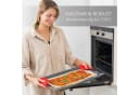 AVANA Topfuntersetzer Silikon 4er Set Rot Wabenmuster Bild 4
