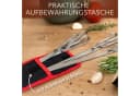 AVANA Grillspieß-Set 10-tlg. Edelstahl 43cm Silber Bild 4