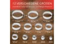 AVANA 12er-Set Ausstechformen Edelstahl Gewellt Silber Bild 3