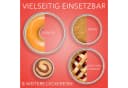 AVANA 12er-Set Ausstechformen Edelstahl Gewellt Silber Bild 4