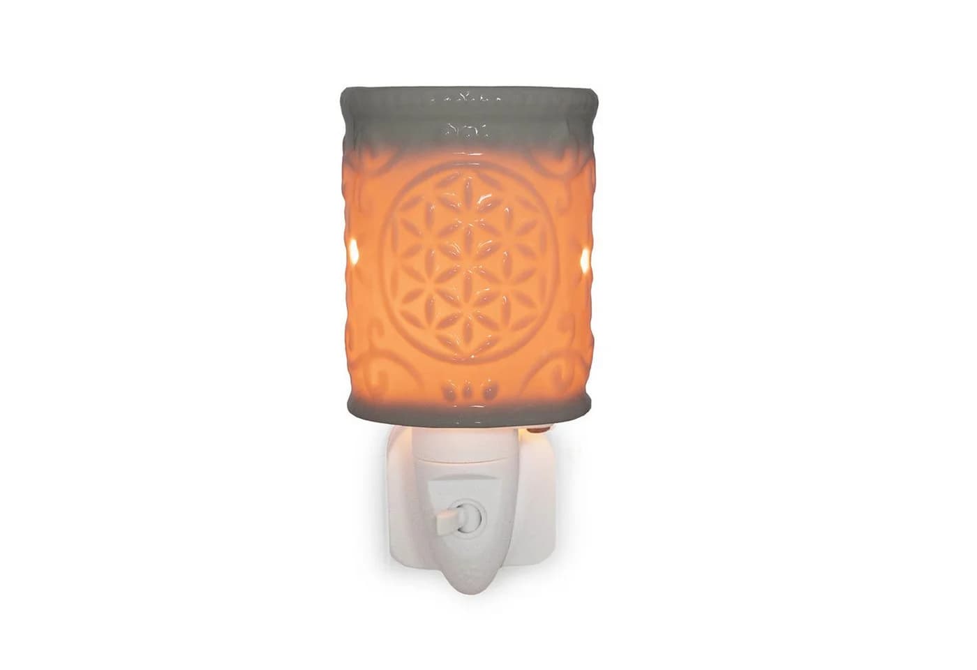 Candle BROTHERS Duftlampe Keramik Weiß