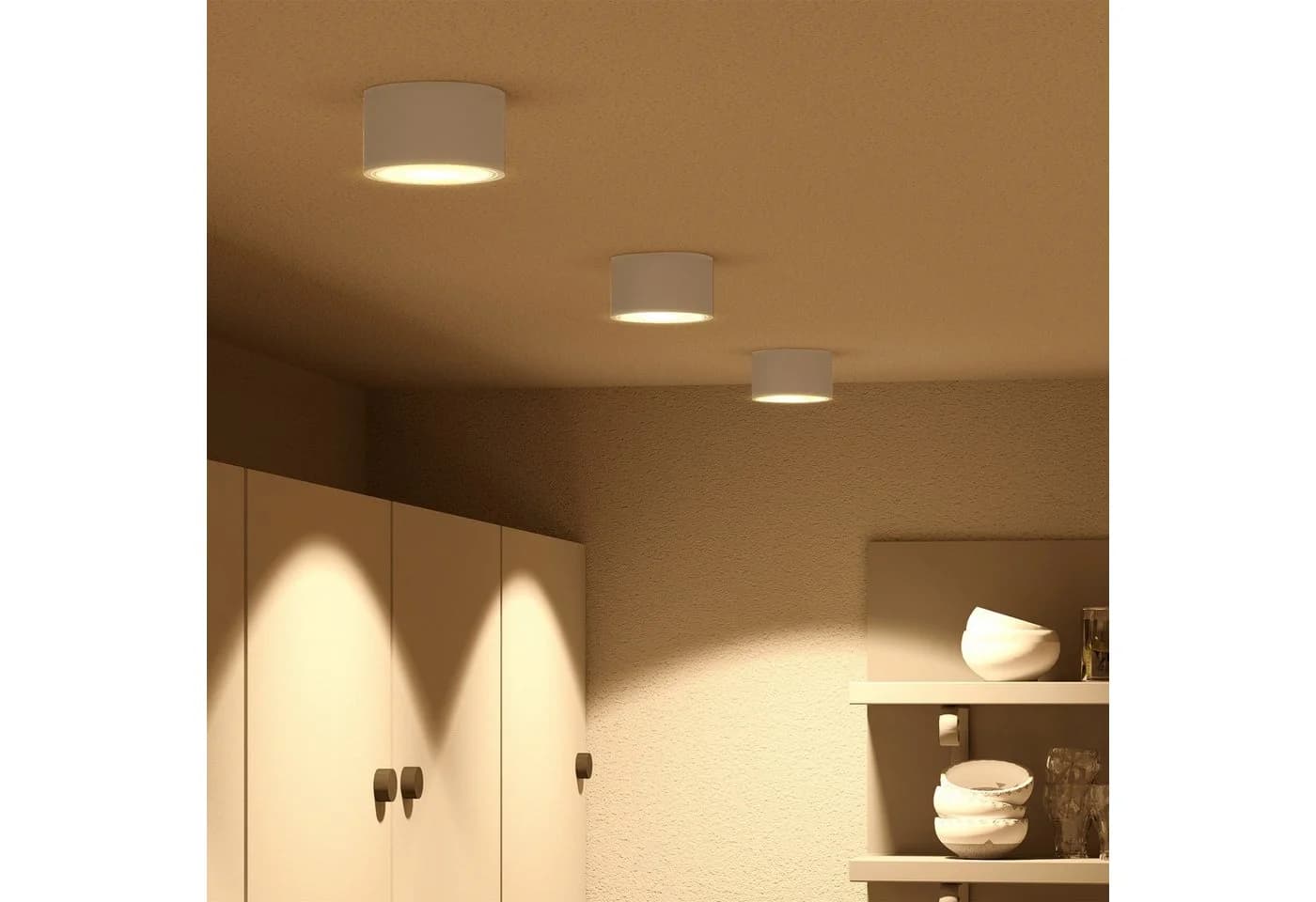 SSC-LUXon LED Aufbaustrahler CELI-X Weiß GX53 Flach - Bild 5