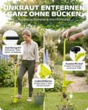 halmland Unkrautstecher Profi mit Stiel aus Massivstahl Bild 4
