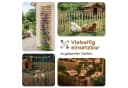 BooGardi Staketenzaun Gartenzaun Holzzaun 60 cm Bild 1
