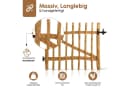 BooGardi Gartentor Haselnuss 100cm Breite Bild 4