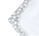 BabyLux Spannbettlaken Grau 40x90 cm für Beistellbett und Wiege Bild 3