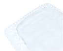 BabyLux Spannbettlaken Minky Weiß 40x90 cm Bild 1
