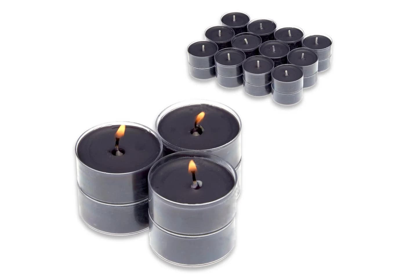 Candelo Teelicht 24er Set Duftkerzen Black Rose - Bild 4