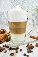 Sendez Latte-Macchiato-Glas Set 6-tlg. mit 6 Löffeln 300ml Glas Bild 1