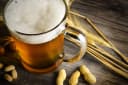 Sendez Bierglas-Set 6-tlg. mit Henkel 500ml Pressglas Bild 1