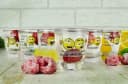 Sendez Schnapsglas-Set 6-tlg. mit Sprüchen, Glas, transparent Bild 1