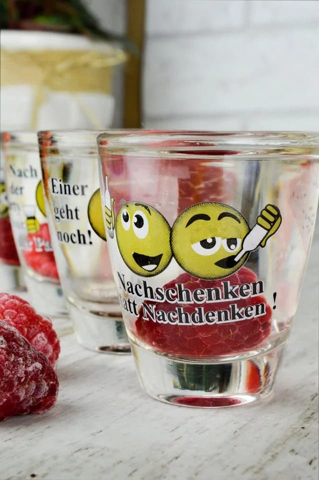 Sendez Schnapsglas-Set 6-tlg. mit Sprüchen, Glas, transparent - Bild 3