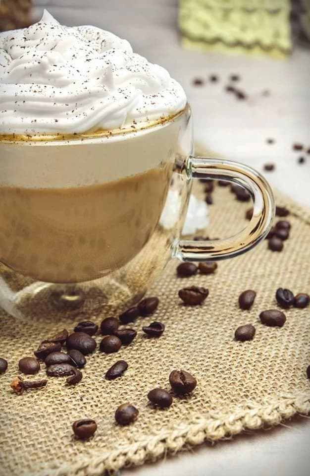 SendeZ Thermoglas 4-tlg. Doppelwandige Cappuccino Tassen mit Henkel 300ml Glas - Bild 4