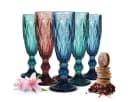 Sendez Sektglas 6er-Set Bunt Glas 150ml Bild 2