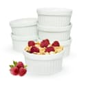 Sendez Soufflé-Förmchen 6er Set Weiß Keramik Bild 2