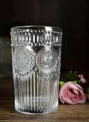 Sendez Longdrinkglas-Set 6-tlg. 340ml Glas Reliefmuster Bild 1