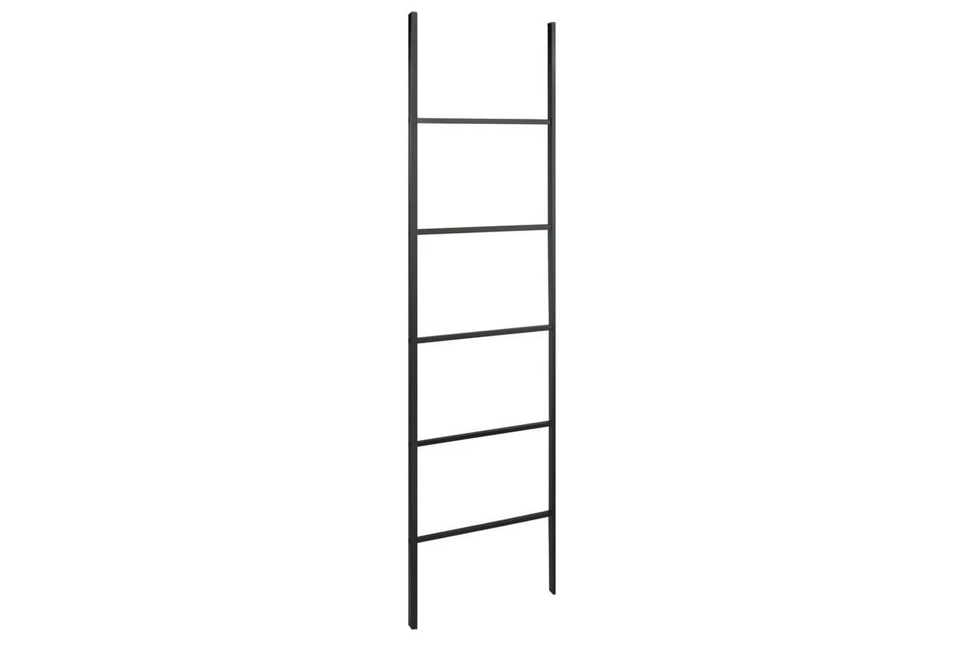 Sendez Handtuchleiter 5 Ebenen Schwarz Metall - Bild 2