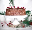 Sendez Kuchenplatte ⌀30cm aus Porzellan Weiß Bild 1