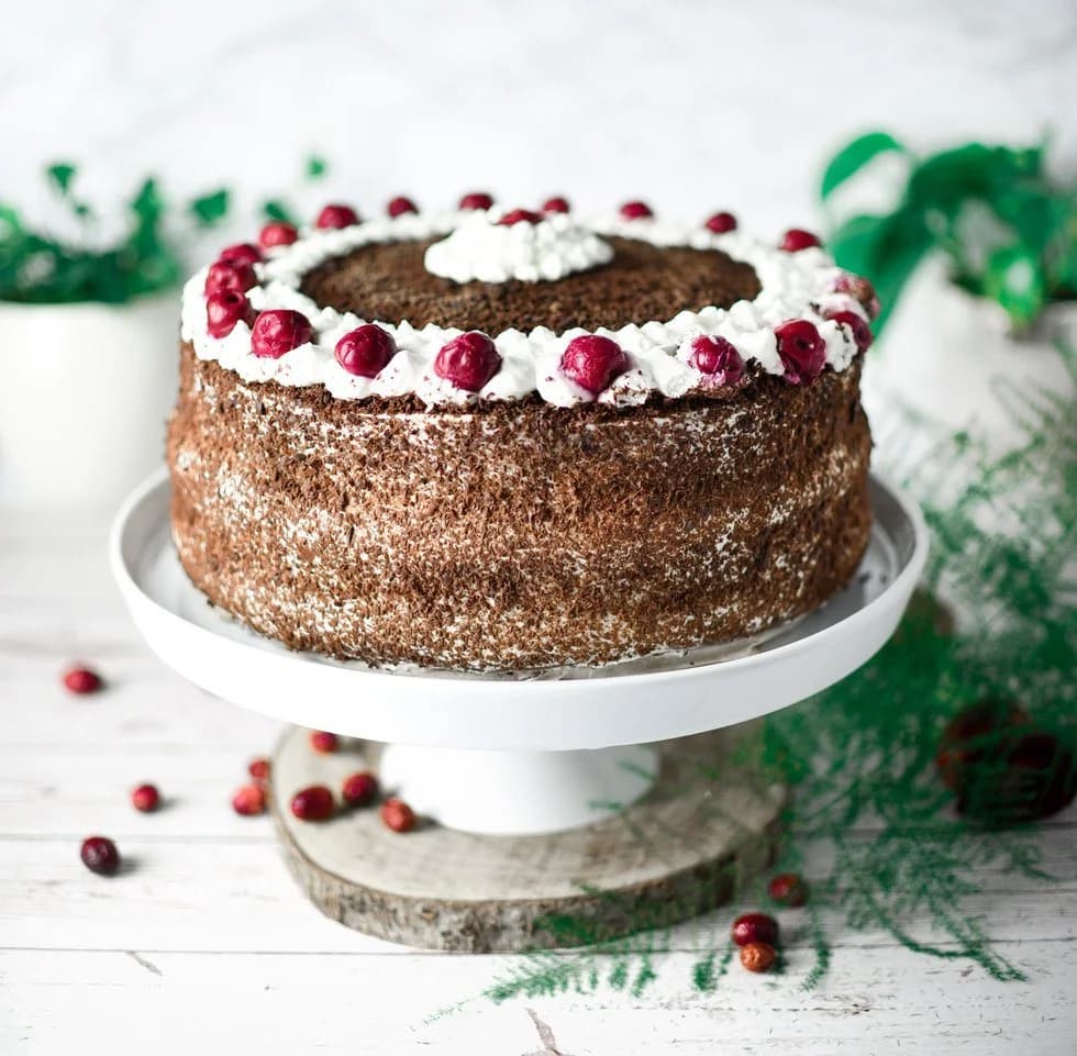 Sendez Kuchenplatte ⌀30cm aus Porzellan Weiß - Bild 3