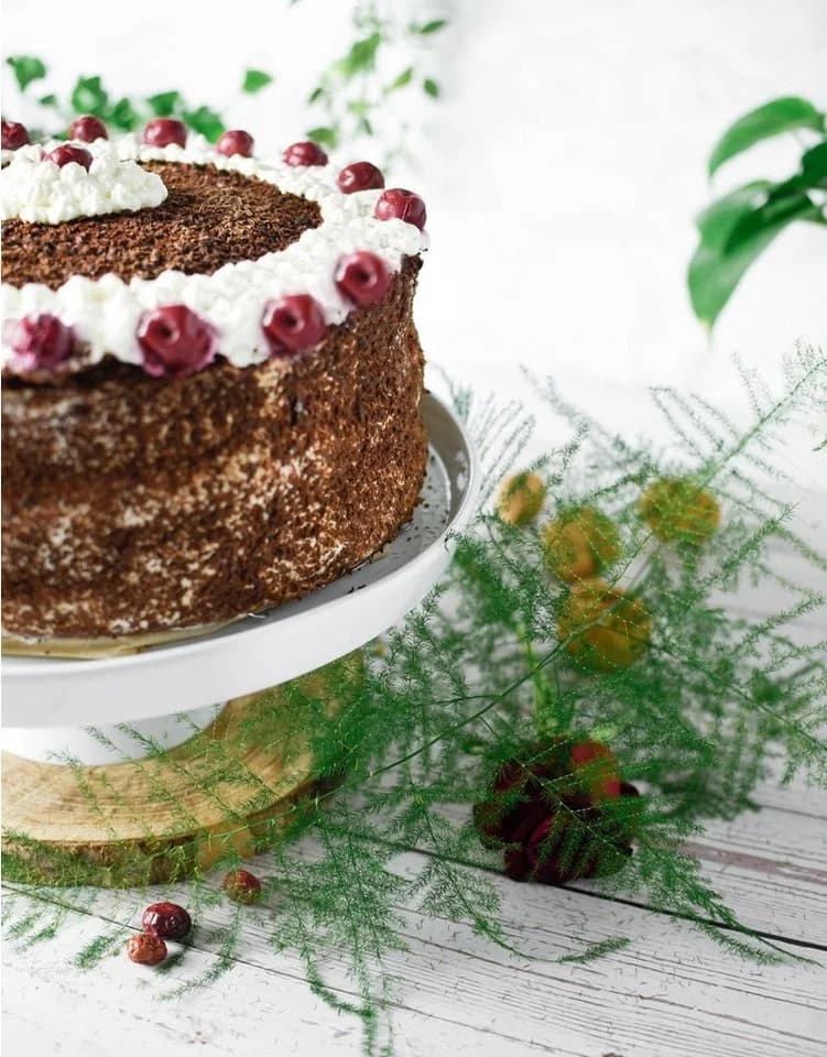 Sendez Kuchenplatte ⌀30cm aus Porzellan Weiß - Bild 4