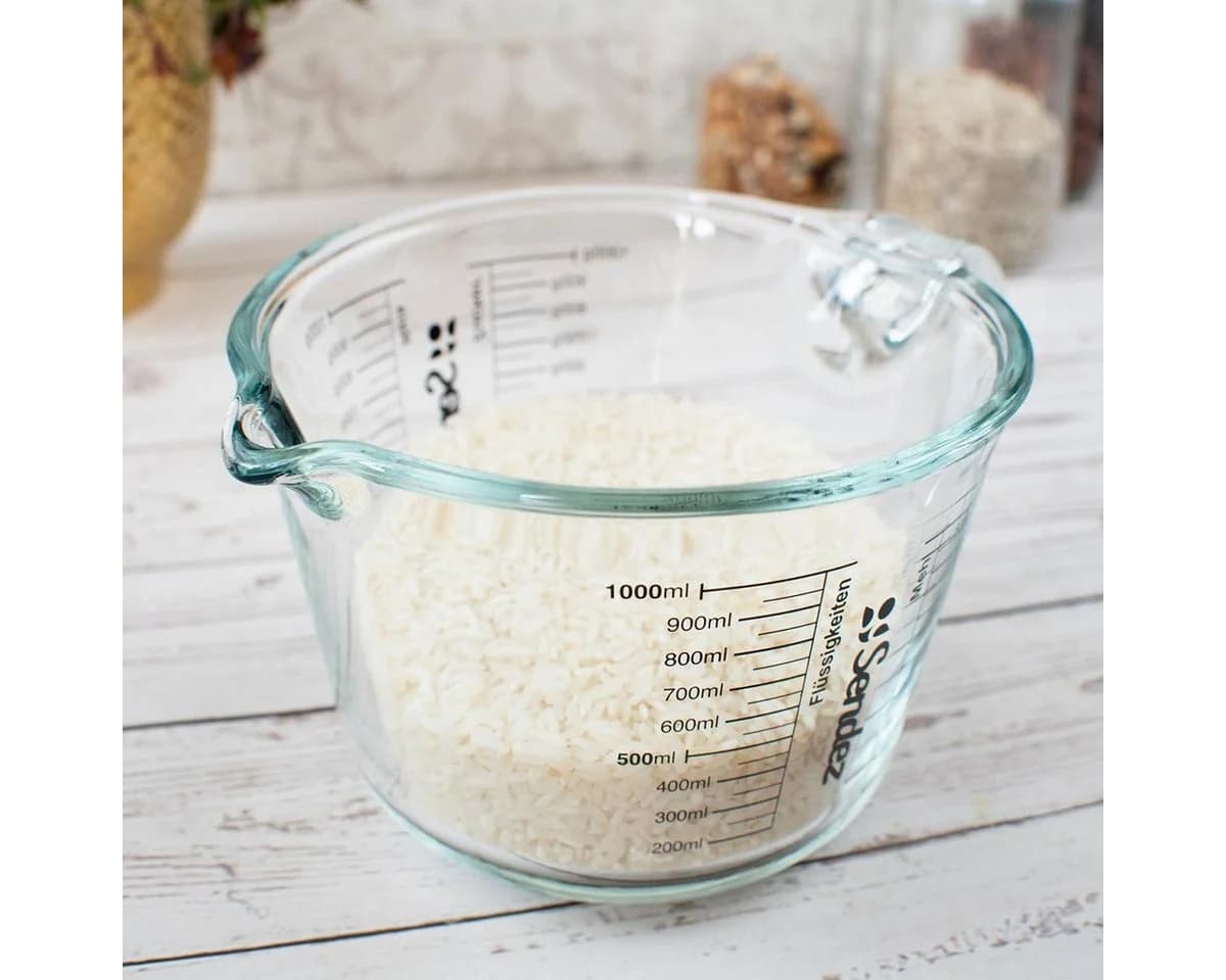 Sendez Messbecher 1L mit Henkel aus Borosilikatglas - Bild 4