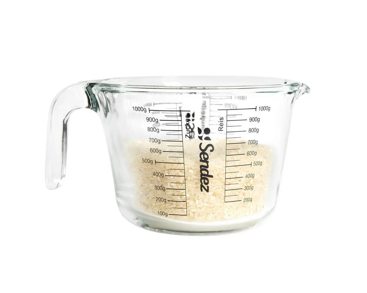 Sendez Messbecher 1L mit Henkel aus Borosilikatglas - Bild 5