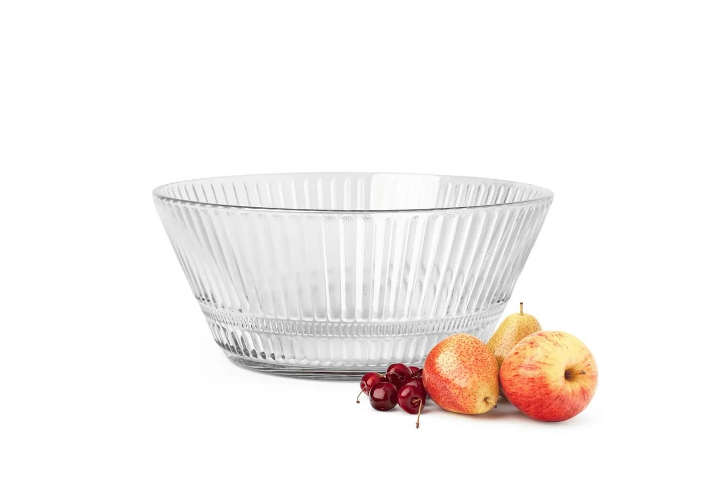 Sendez Schale 2,1 L Glas Relief 22 cm - Bild 2