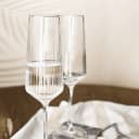 Sendez Sektglas 4er Set 250 ml geriffelt Glas Bild 3