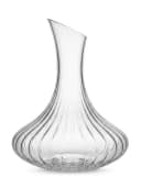 Sendez Dekanter Weinkaraffe 1,2L mit Rillenstruktur Glas Bild 2